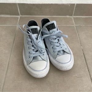 Converse Chuck Taylor All Star low top Baby blue color, size W7 and M5.